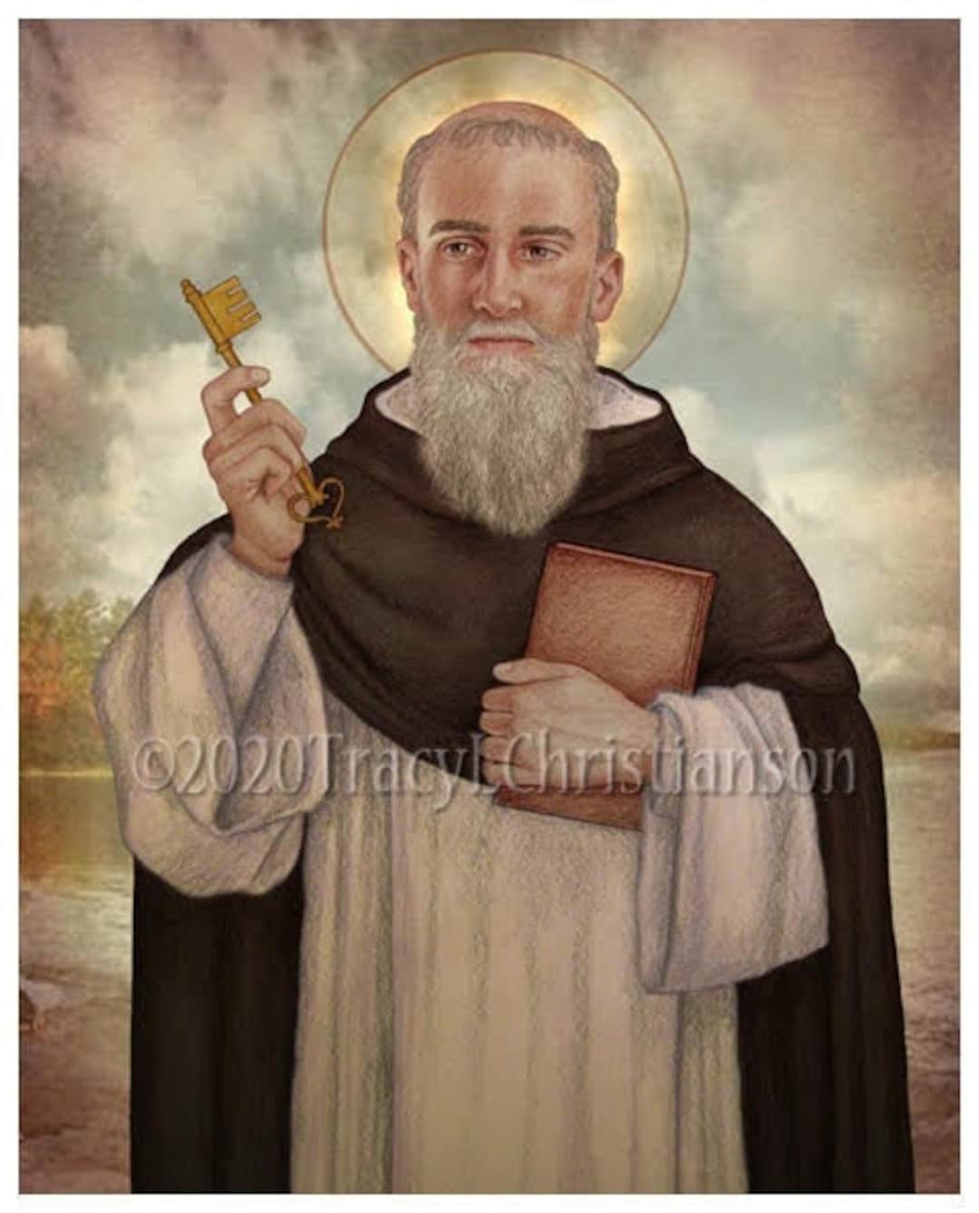 St. Raymond of Penafort Catholic Patron Saint Etsy