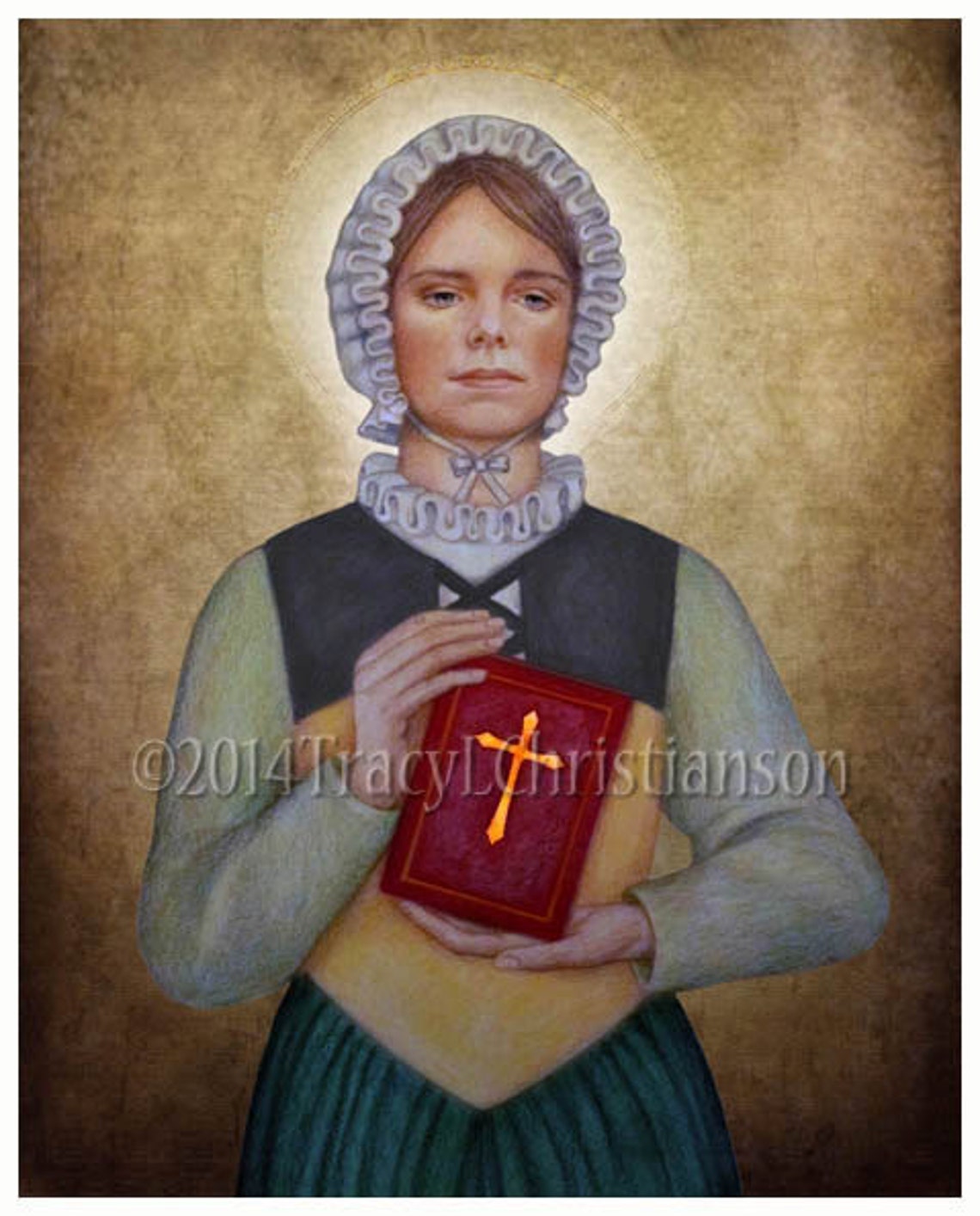 St. Margaret Clitherow Art Print, Catholic Patron Saint of ...