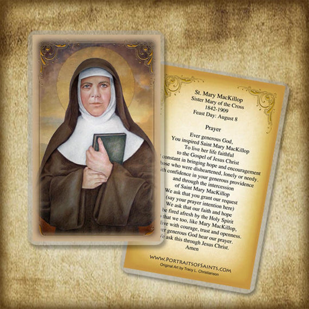 St. Mary Mackillop, Holy Card, Patron of Australia - Etsy