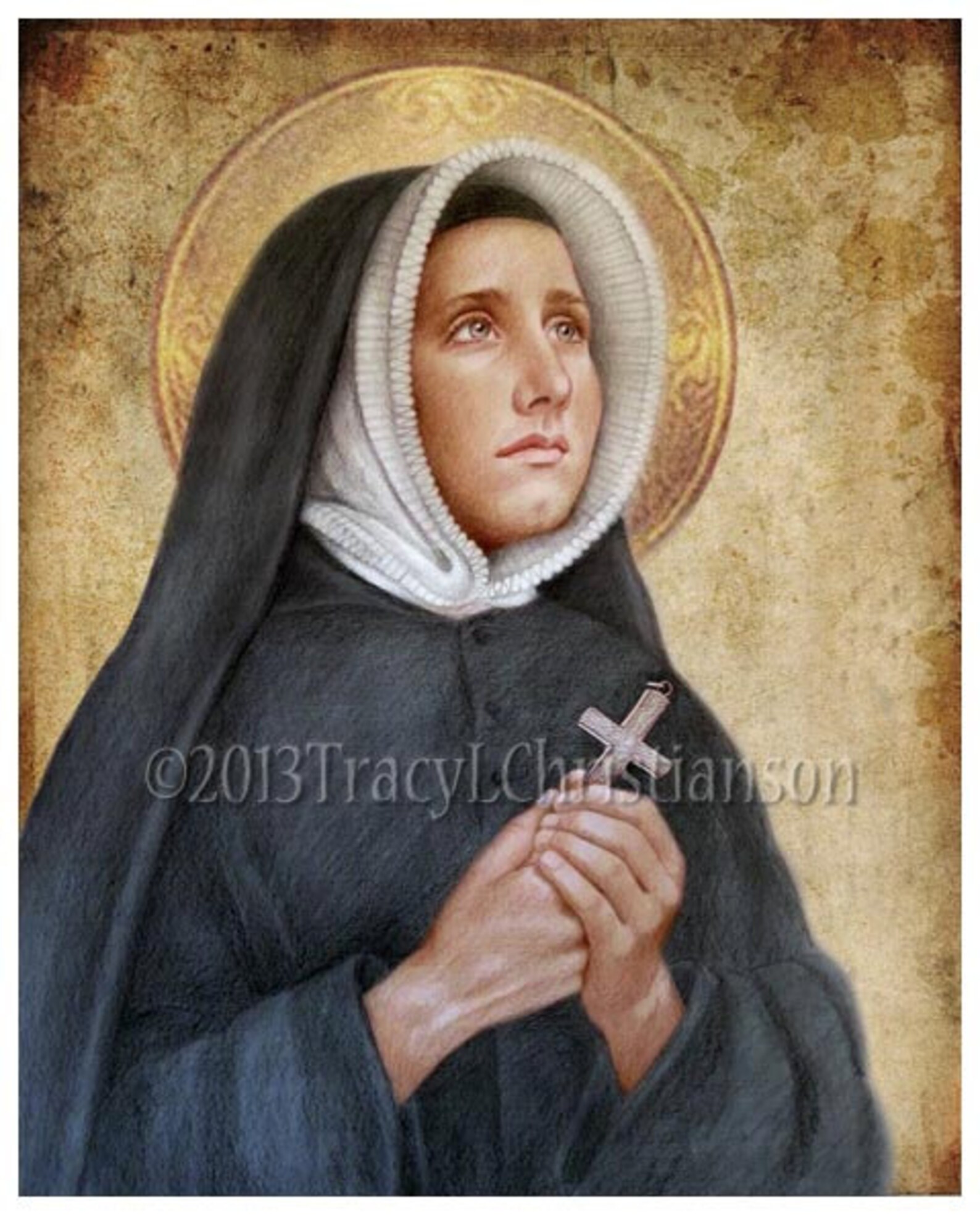 St. Madeleine Sophie Barat Art Print Catholic Patron Saint Etsy