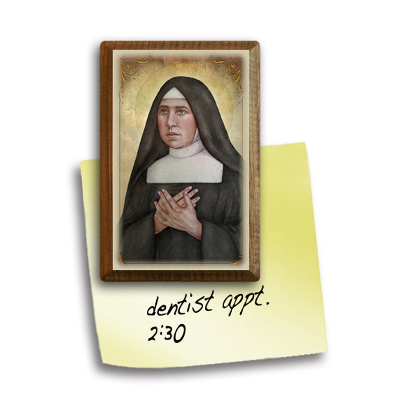 St. Pauline of the Agonizing Heart of Jesus Wood Refrigerator Etsy