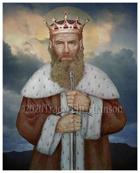 St. Alfred de Grote Katholieke Patroonheilige