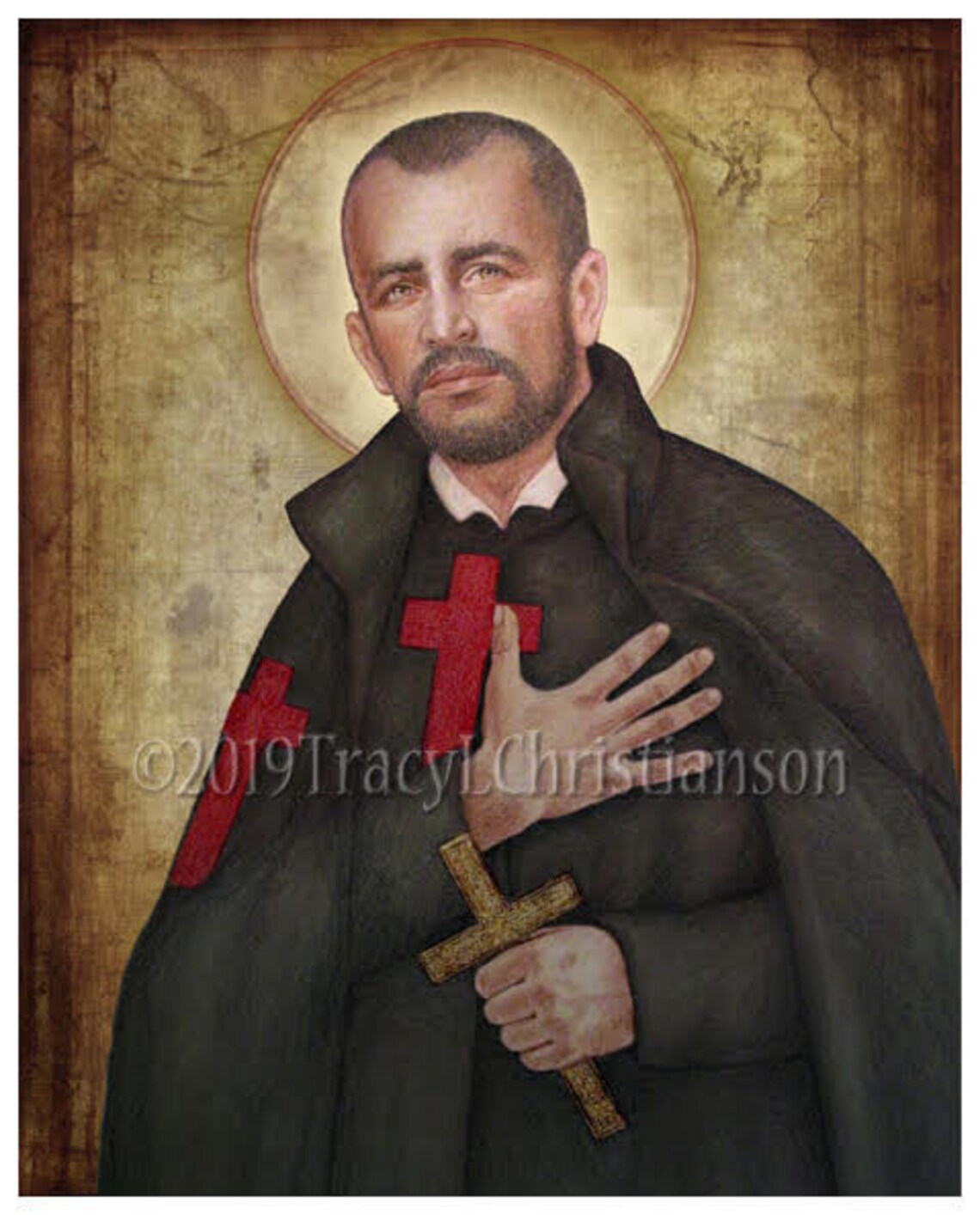 St. Camillus De Lellis Catholic Art Print Patron Saint of Etsy