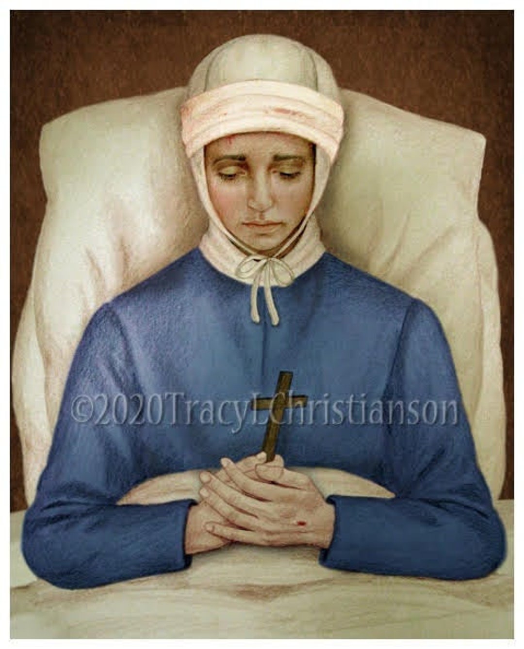 Bl. Anne Catherine Emmerich Art Print/picture, Catholic Patron Saint Etsy