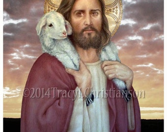 The Good Shepherd, Our Lord, Catholic Fine Art Print