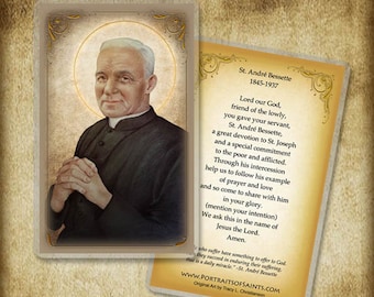 St. Andre Bessette Holy Card