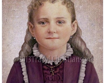 St. Therese of Lisieux, the Little Flower, Catholic Fine Art Print, Doctor of the Church