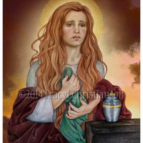 St. Mary Magdalene C the Penitent Catholic Etsy