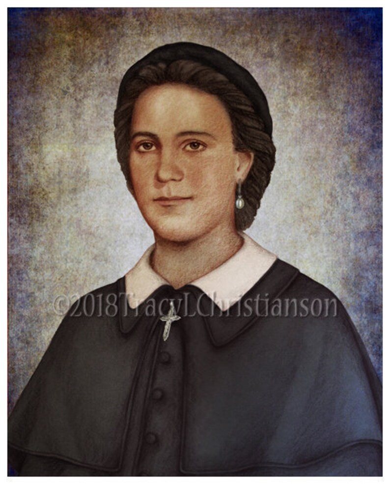 Henriette Delille Fine Art Print Catholic Patron Saint of Etsy