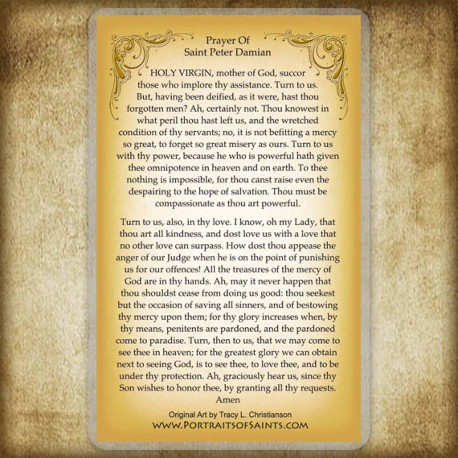 St. Peter Damian Holy Card, Doctor of the Church - Etsy