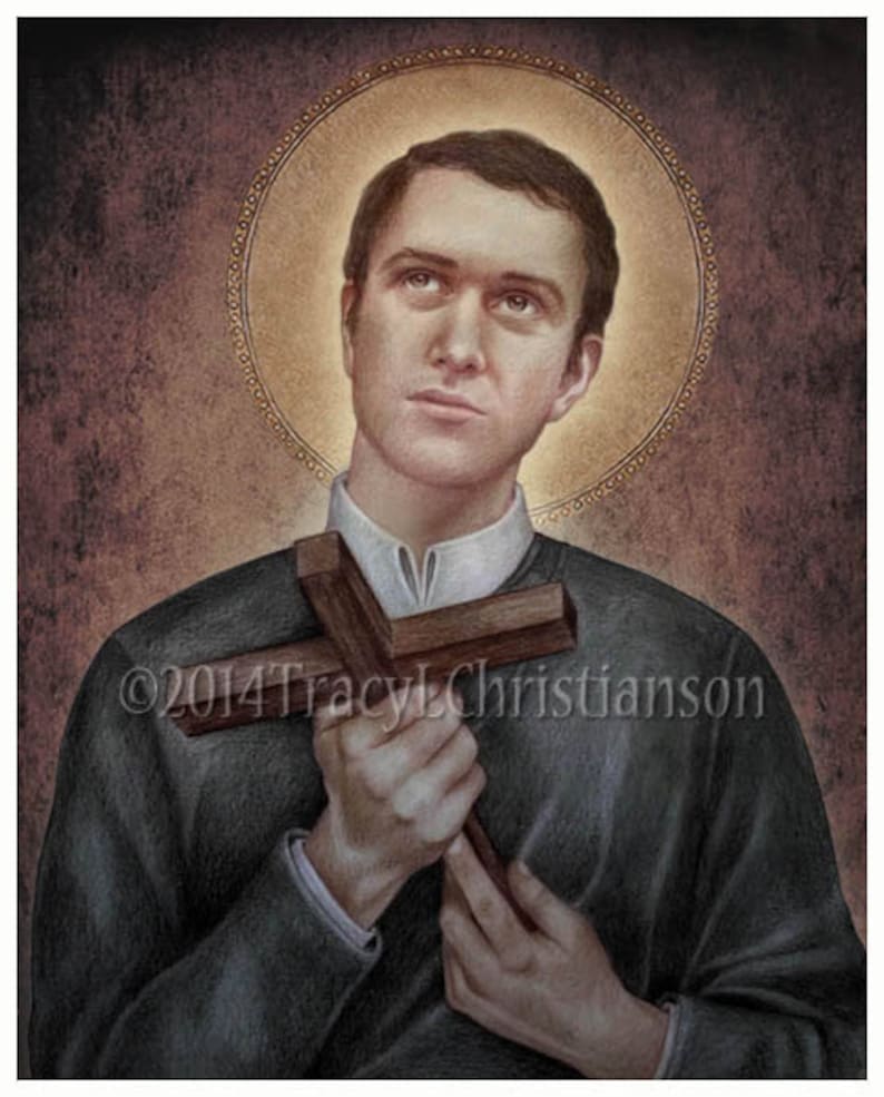 St. Gerard Majella Art Print Catholic Patron Saint of Etsy