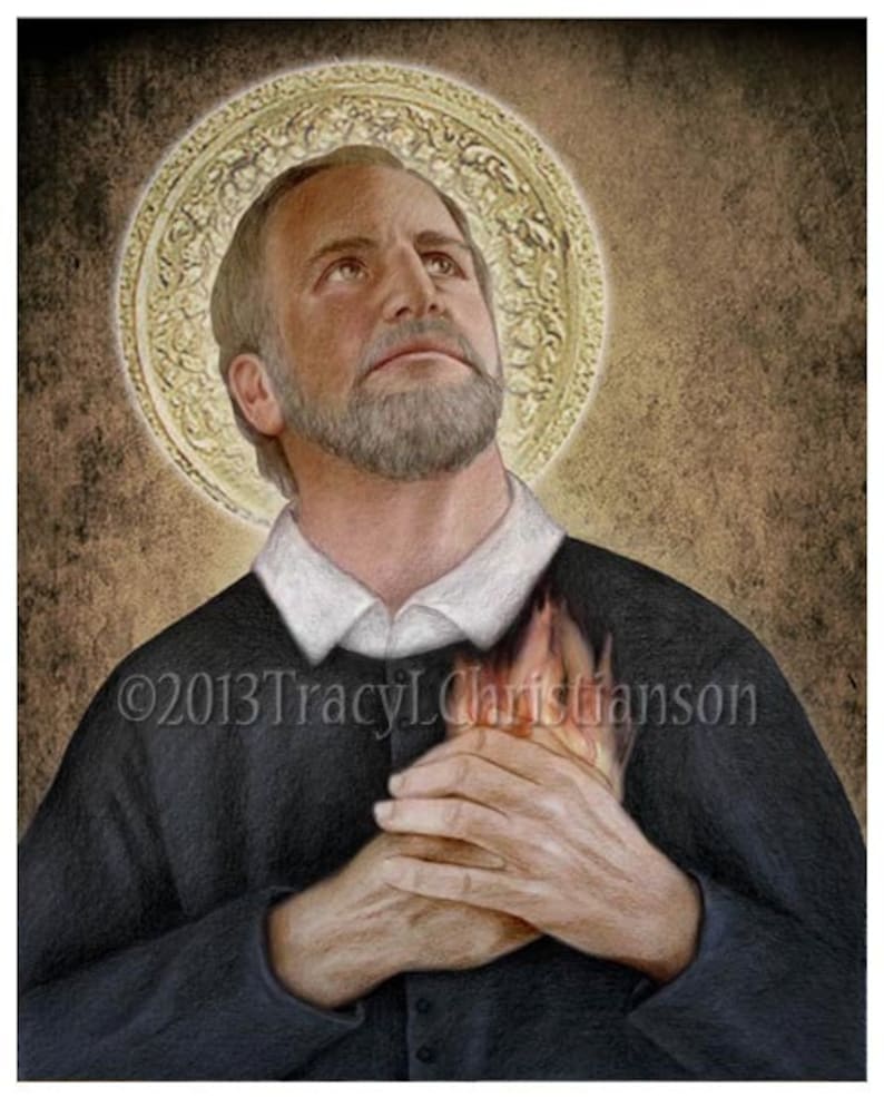 St. Philip Neri Art Print Catholic Patron Saint of US Special Etsy