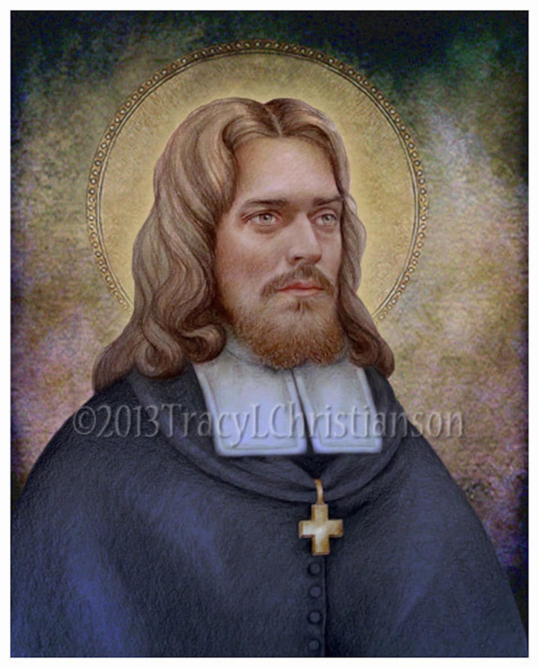 St. Oliver Plunkett Art Print Catholic Patron Saint of Peace Etsy