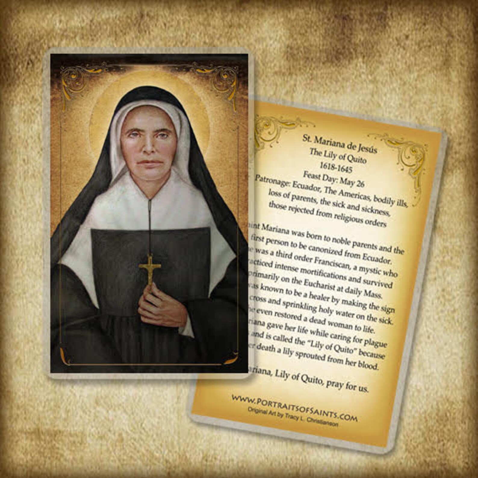 St. Theodore Guerin Holy Card Saint for Teachers Etsy