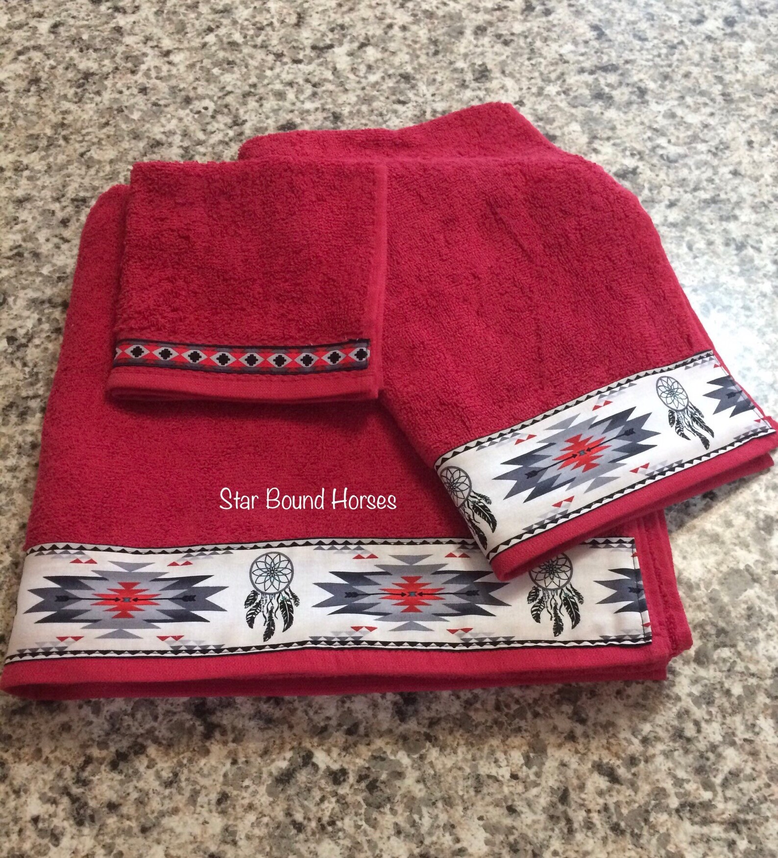 Western Towelscountry Bath Western Bathroom Western Etsy