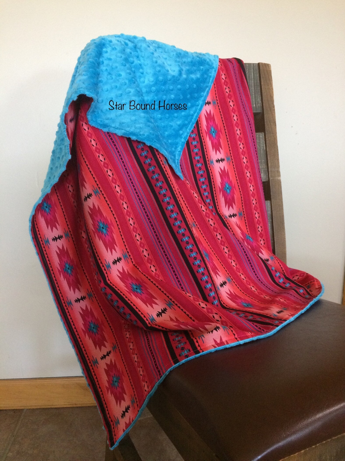 Cowgirl Minky Blanket Southwestern throw blanket western Etsy België