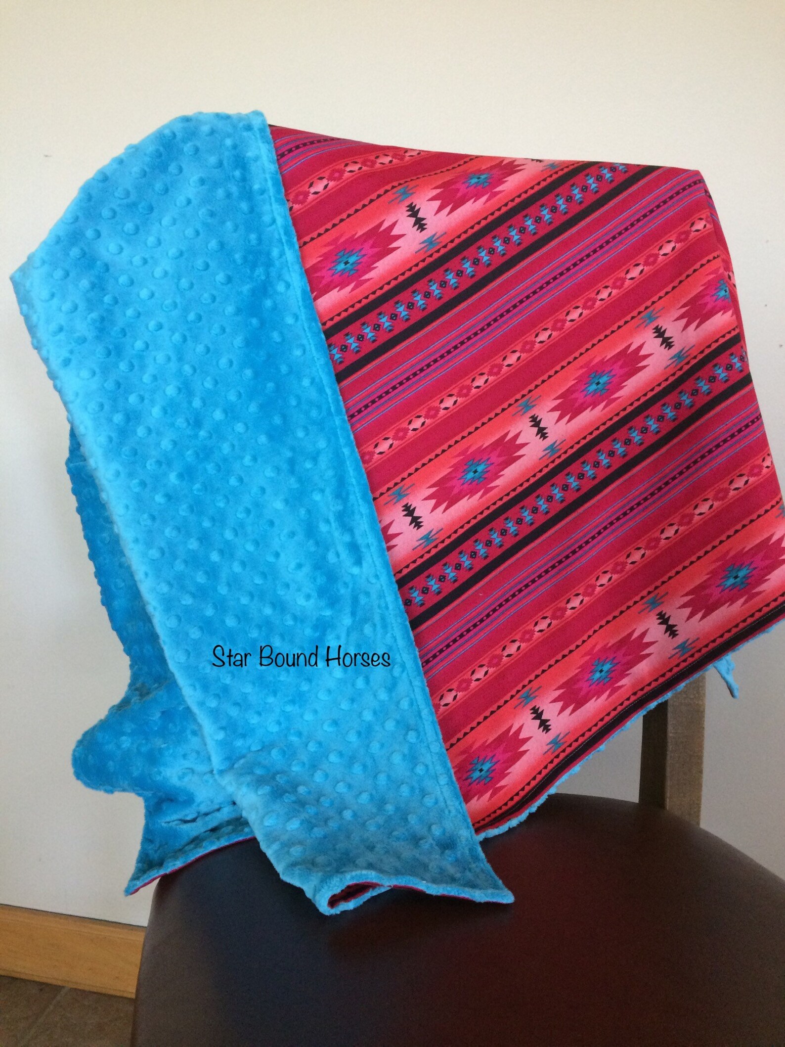 Cowgirl Minky Blanket Southwestern throw blanket western Etsy België
