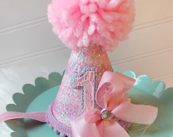 1st Birthday Hat. Princess Birthday. Girls Birthday Hat. Smash Cake Session. Birthday Hat. First Birthday Hat. Birthday Hat for Baby