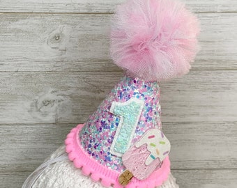 Popsicle Birthday Hat. Princess Birthday. Girls Birthday Hat. Birthday Hat,Birthday Hat for Girls, Add a Number, Choose a Number