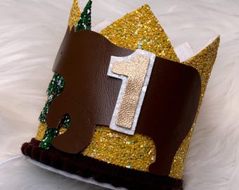 Wilderness Birthday,Birthday Hat,Smash Cake Hat,First Birthday Hat,One birthday crown, Bear Birthday,dump truck 1st Birthday, boy birthday