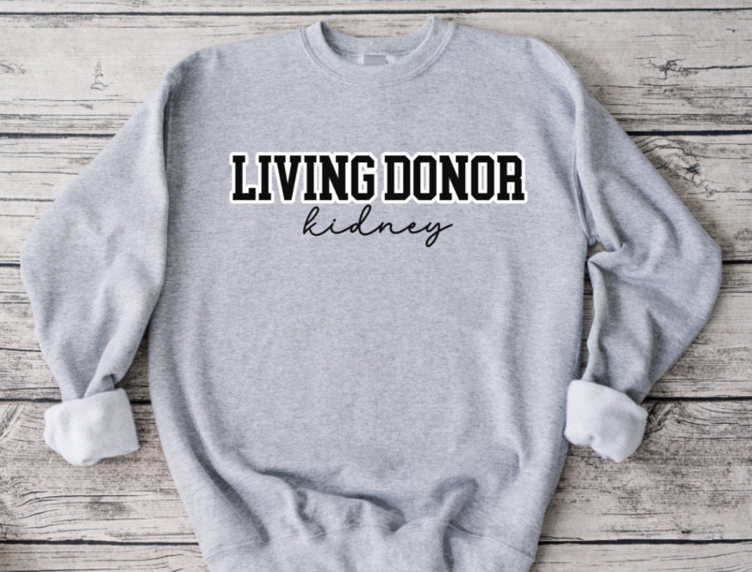 Living Donor Sweatshirt: Donate Life Unisex Crewneck