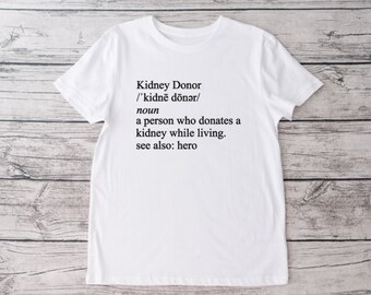 Share Your Spare Donor Crew Neck T-shirt, Share Your Spare, Donate Life, Living Donor, Living Kidney Donor, Kidney Donor, Unisex Tshirt