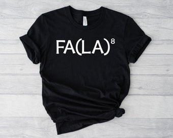 Fa La La La La La La La La Holiday Crew Neck T-shirt, Lucky, Unisex Tshirt, Funny Tshirt, Christmas Shirt, Holiday Shirt