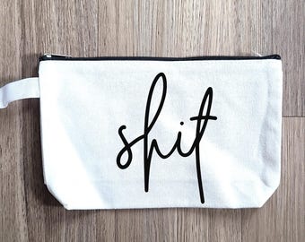 S*** Pouch, Makeup Bag, Purse Organizer, Snack Bag, Pouch, Small Bag, Cosmetic Bag