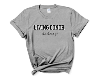 Double Donor Shirt, Living Donor, Living Liver Donor, Living Kidney Donor, Double Donor, Donate Life. Living Organ Donor