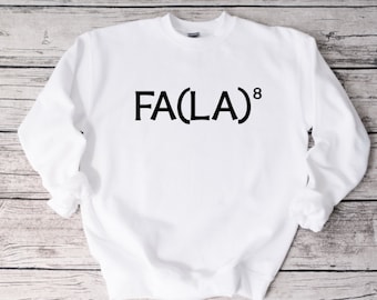 Fa La La La La La La La La Holiday Sweatshirt, Funny Sweatshirt, Unisex Sweatshirt, Funny Shirt, Christmas