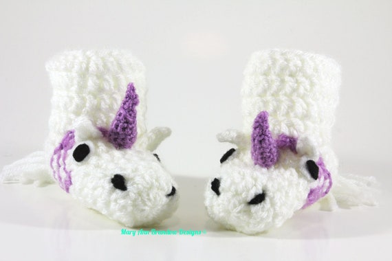 unicorn baby boots