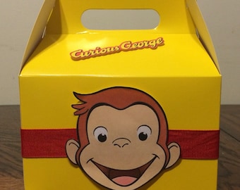 Monkey party favor boxes