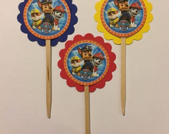 Dogs Cupcake Toppers