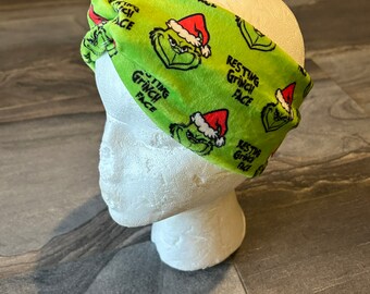 Green monster twist headband | twisted headband | gift idea