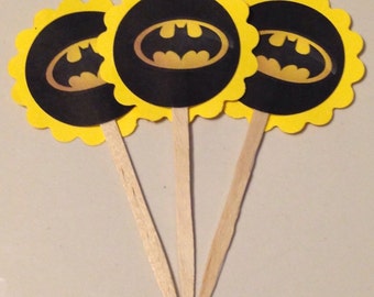 Bat Cupcake Toppers