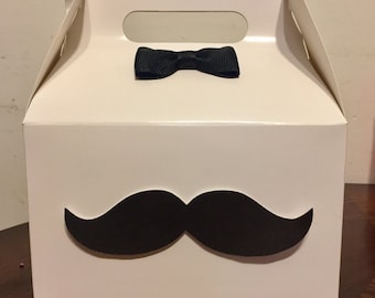 Mustache favors boxes / Little Man favor boxes