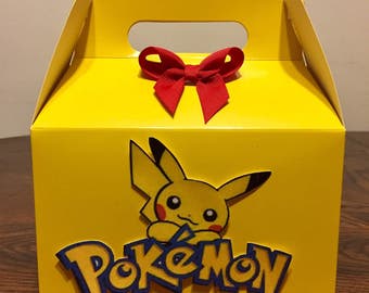 Yellow Pet Birthday Favor Box