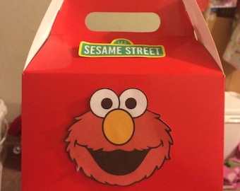Red furry friend Party Favor boxes