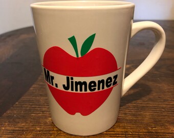 Personalized mug, Teachers Gift, Teacher Appreciation Gift