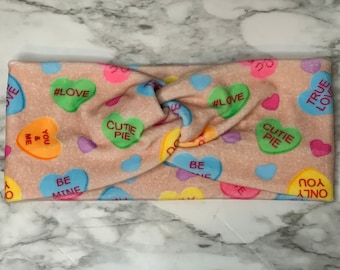 Valentine’s Day twist headband | twisted headband | Valentine’s gift idea