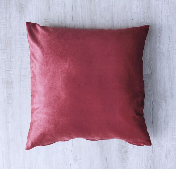 Indian Velvet Pillows Decorative Pillow Cover Velvet Etsy