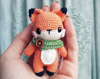 Zorro Kawaii - Patrón Amigurumi De Ganchillo