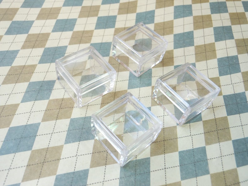 20PCS Small Clear Plastic Boxes Display Boxes Clear Display Etsy