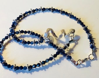 Blue and Silver Necklace