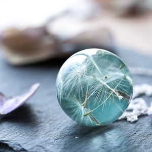 Etsy dandelion necklace hotsell