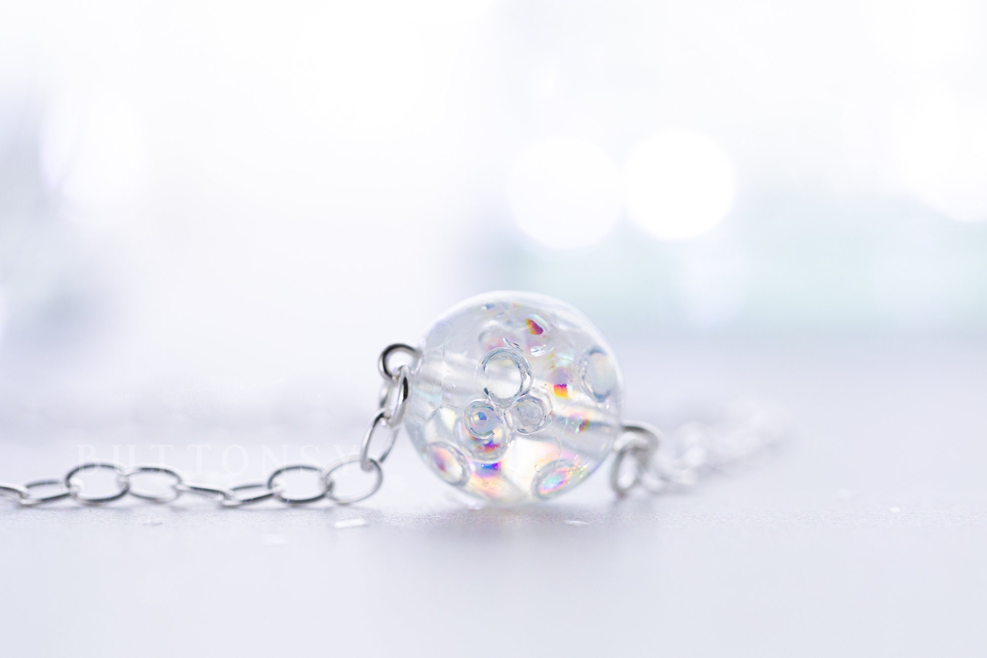 Bubble Bracelet / Faerie Bracelet / Bubble Jewelry / Gift for Wife / Resin Jewelry / Faerie Jewelry / Bubble Globe Bracelet / Resin Bracelet