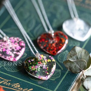Real Flower Necklace / Four Seasons Set / Spring Summer Autumn Winter ...