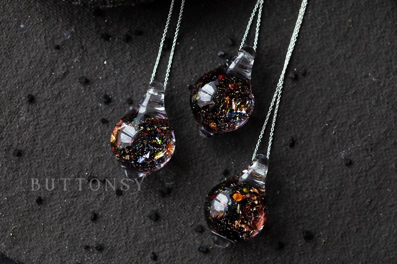 Starry Light Necklace Silver Set