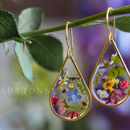 Collana con croce di semi di senape: regalo cristiano / gioielli pasquali - Italia