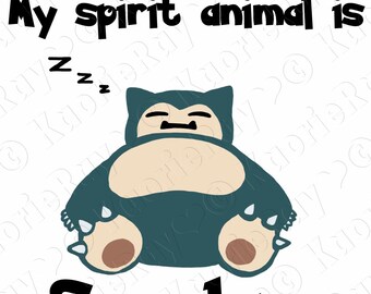 My spirit animal is stickers